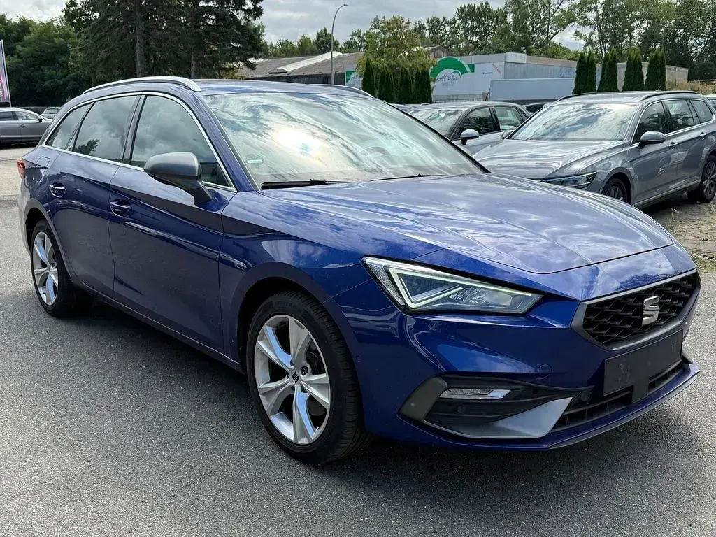Gebraucht Seat Leon FR 204 PS (150 kW) 2021 Blau Limousine