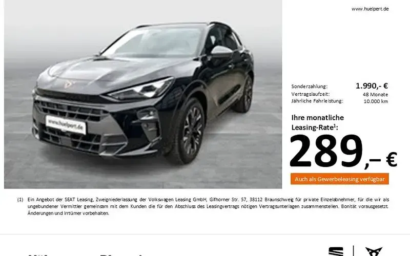 Gebraucht Cupra Terramar 150 PS (110 kW) 2025 Mythosschwarz SUV