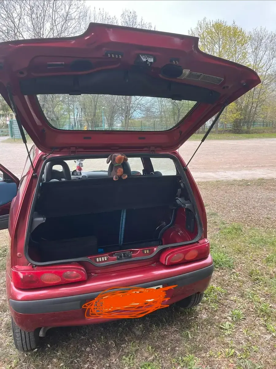 Gebraucht Fiat Seicento 2002 Rot Kleinwagen