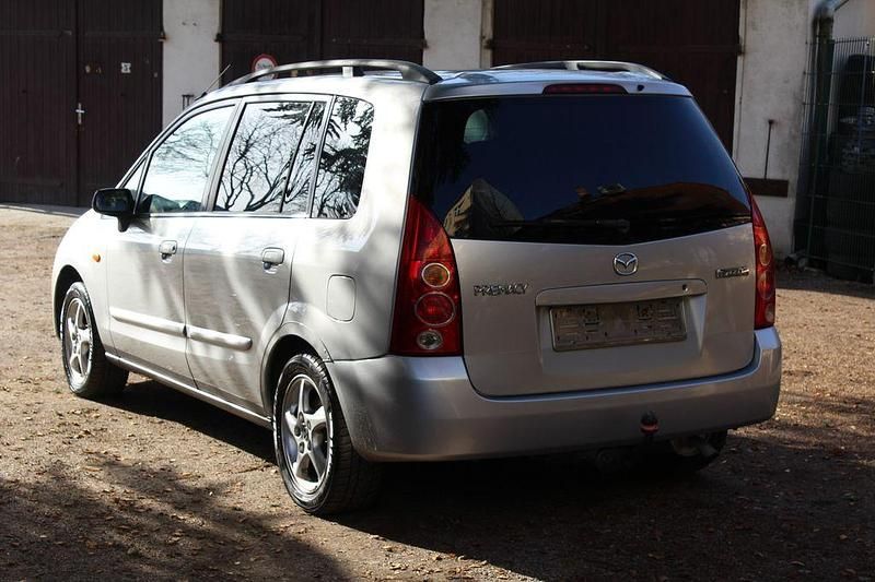 Gebraucht Mazda Premacy Active 101 PS (74 kW) 2003 Silber Van / Kleinbus