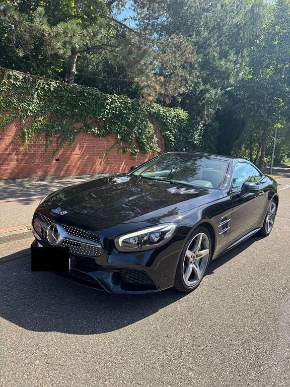 Schwarz Gebraucht 2019 Mercedes SL400 Cabrio | 59.400 € (Fairer Preis) - Bild 1/4