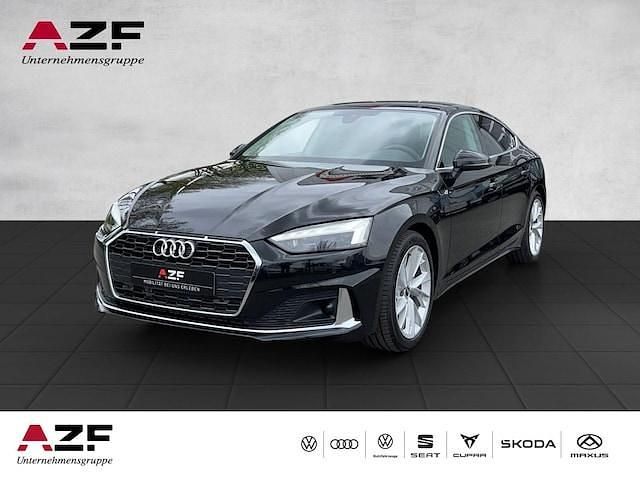 Mythosschwarz metallic Gebraucht 2024 Audi A5 Sportback Advanced Plus Kleinwagen | 42.890 € (Fairer Preis) - Bild 1/4