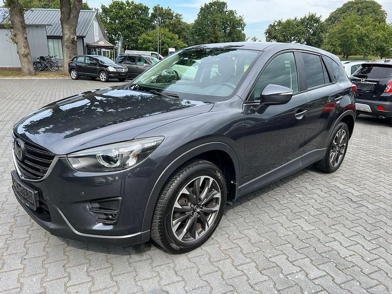 Grau Gebraucht 2015 Mazda CX-5 Sports-Line SUV | 8.950 € (Superpreis) - Bild 1/4