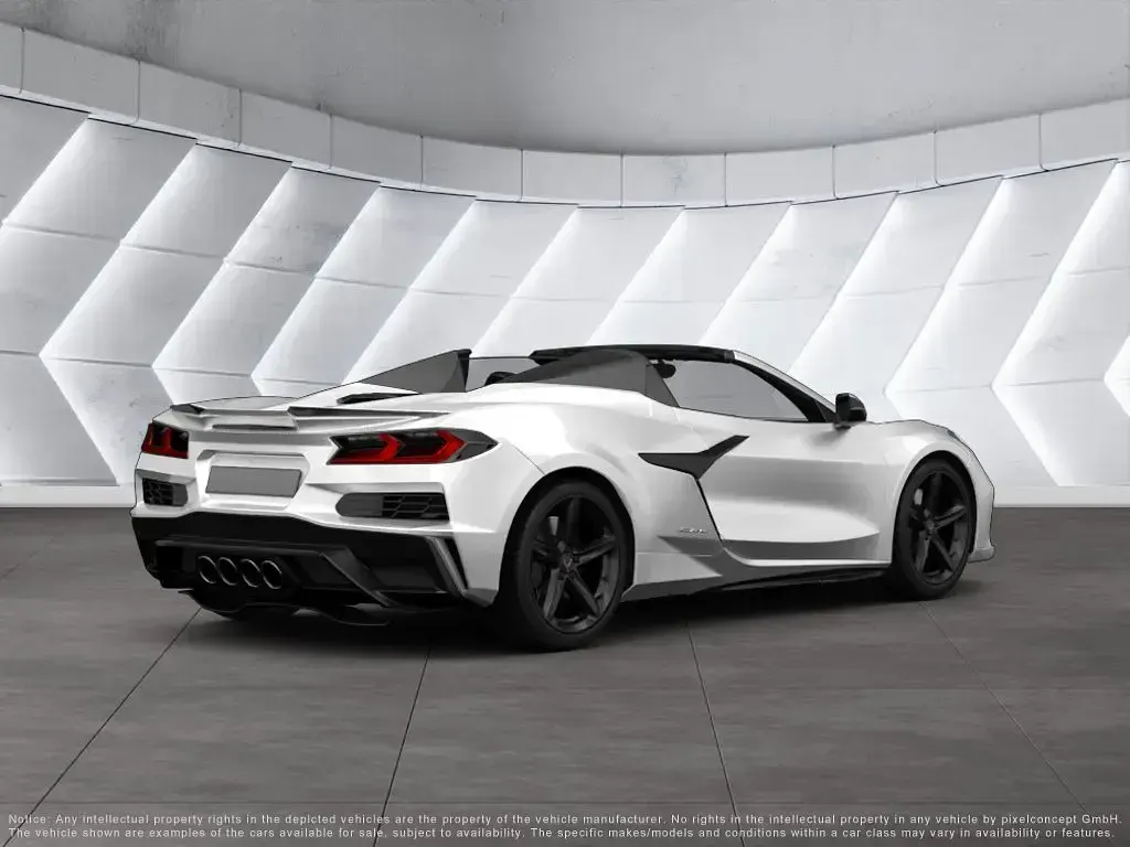 Neu Corvette C8 482 PS (354 kW) 2026 Weiß Cabrio