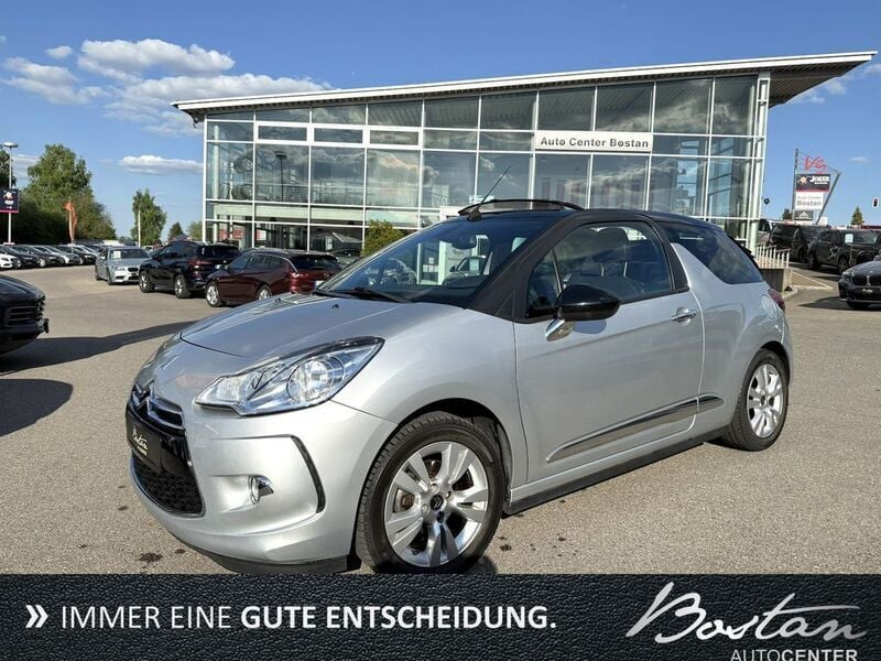 Silber metallic Gebraucht 2014 Citroën DS3 Cabriolet So Chic Cabrio | 7.900 € (Guter Preis) - Bild 1/4