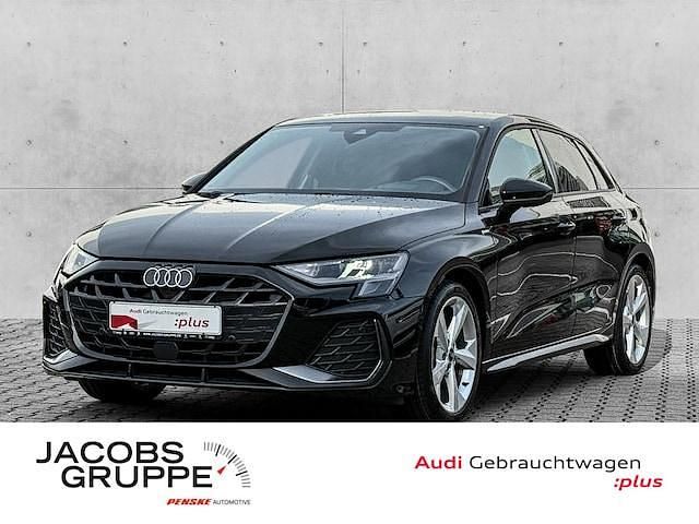 Mythosschwarz metallic Gebraucht 2025 Audi A3 S-Line | 36.920 € (Etwas zu teuer) - Bild 1/4