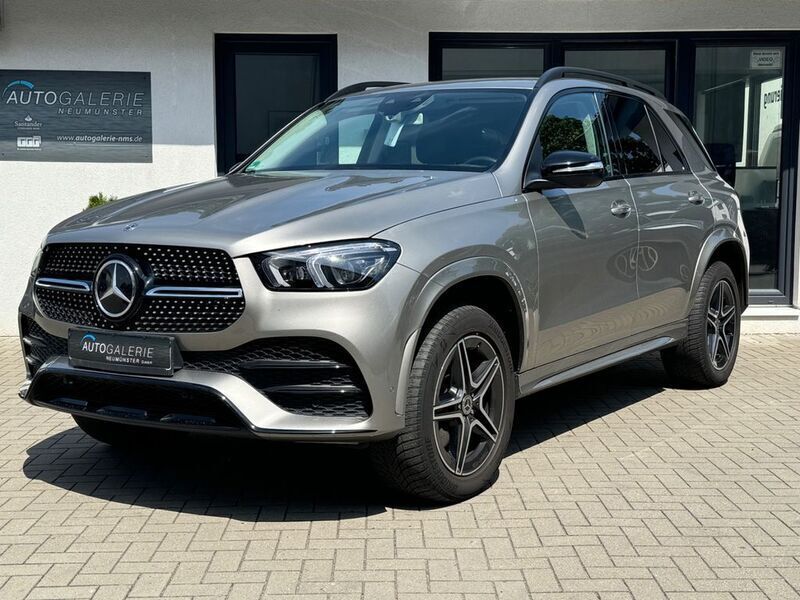 Mojavesilber metalliclack Gebraucht 2019 Mercedes GLE400 AMG line SUV | 51.980 € (Superpreis) - Bild 1/3