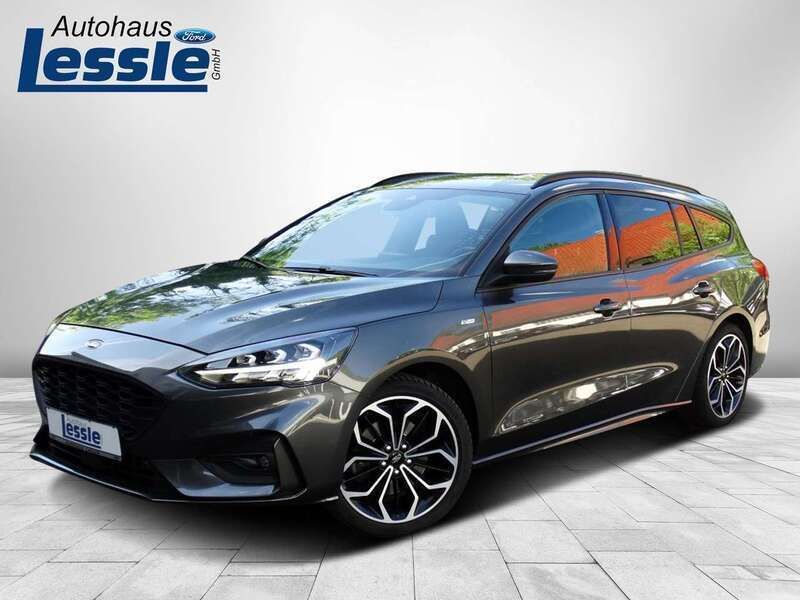 Grau Gebraucht 2019 Ford Focus ST-Line Kombi | 17.690 € (Etwas zu teuer) - Bild 1/4