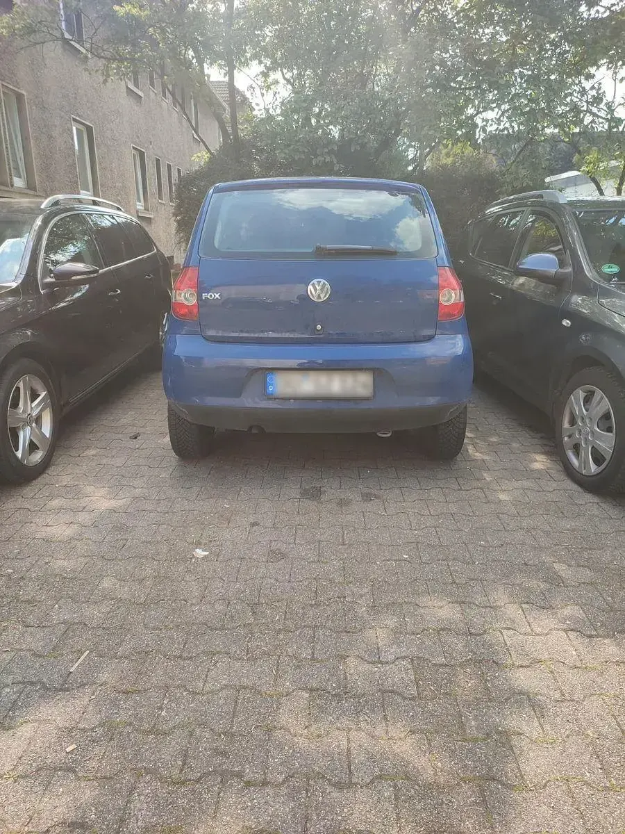 Gebraucht VW Fox 54 PS (39 kW) 2007 Blau Kleinwagen