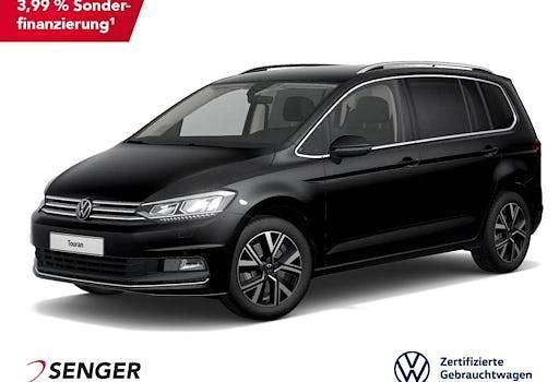 Gebraucht VW Touran Highline 150 PS (110 kW) 2023 Deep black perleffekt Van / Kleinbus
