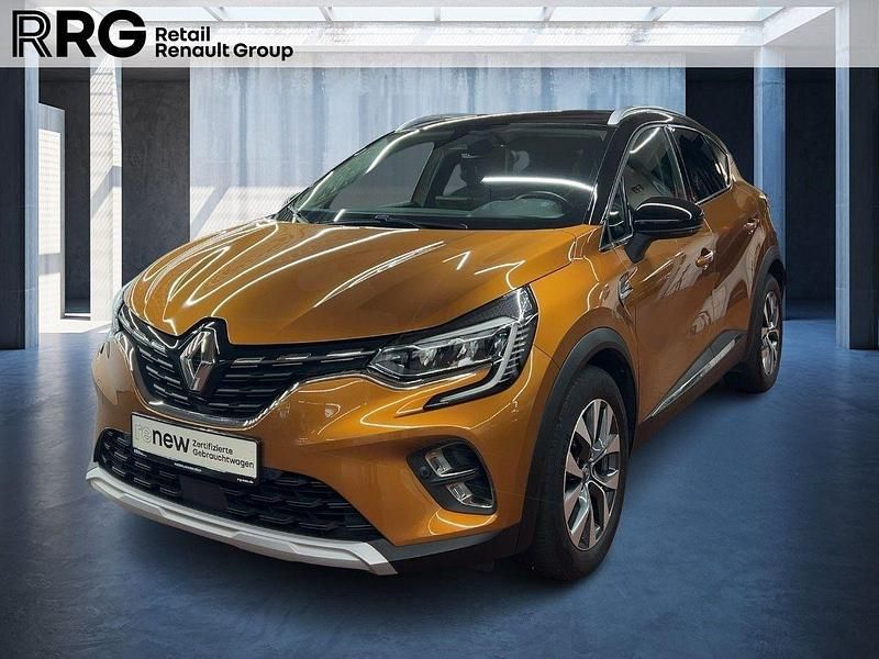 Orange epy / schwarz gne Gebraucht 2021 Renault Captur Intens SUV | 18.590 € (Fairer Preis) - Bild 1/3
