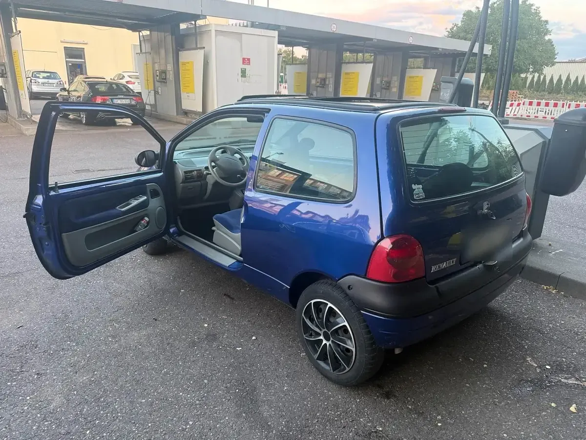 Gebraucht Renault Twingo 2001 Blau Kleinwagen