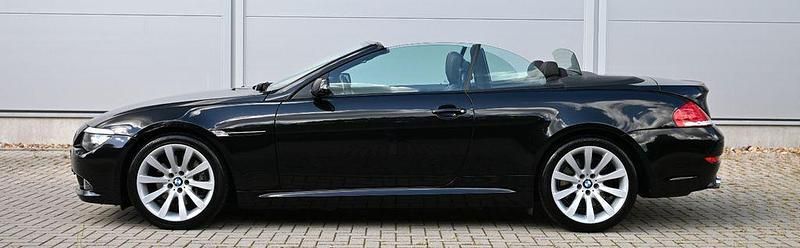 Schwarz Gebraucht 2007 BMW 650 Cabriolet Performance Cabrio | 26.000 € (Teuer) - Bild 1/4