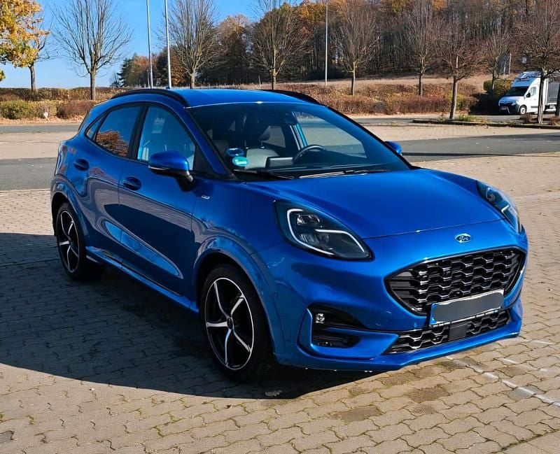 Blau Gebraucht 2020 Ford Puma SUV | 15.300 € (Superpreis) - Bild 1/4