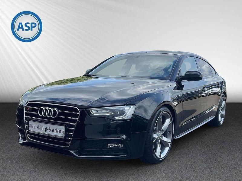 Schwarz (mythosschwarz metallic) Gebraucht 2015 Audi S5 Sportback Advanced Plus Kleinwagen | 26.900 € (Fairer Preis) - Bild 1/4