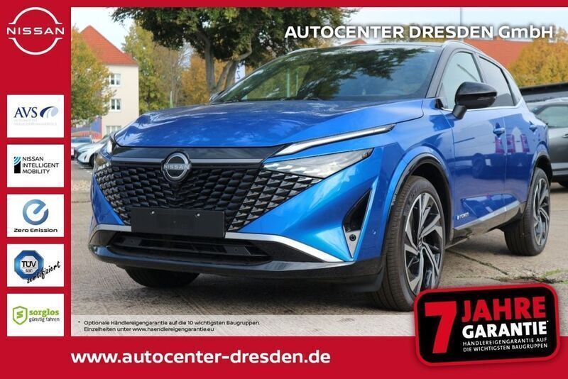Blue/black Neu 2025 Nissan Qashqai Tekna+ SUV | 35.390 € (Guter Preis) - Bild 1/4