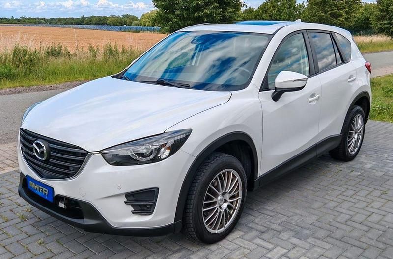 Weiß Gebraucht 2015 Mazda CX-5 Sports-Line SUV | 18.900 € (Teuer) - Bild 1/4