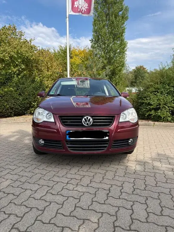 Gebraucht VW Polo United 80 PS (58 kW) 2008 Rot Kleinwagen