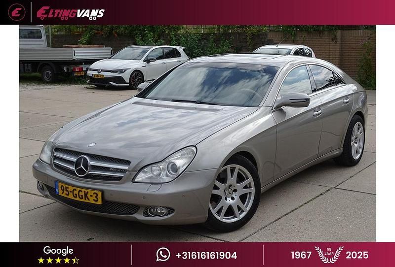 Grau Gebraucht 2008 Mercedes CLS350 Prestige Limousine | 7.950 € - Bild 1/4