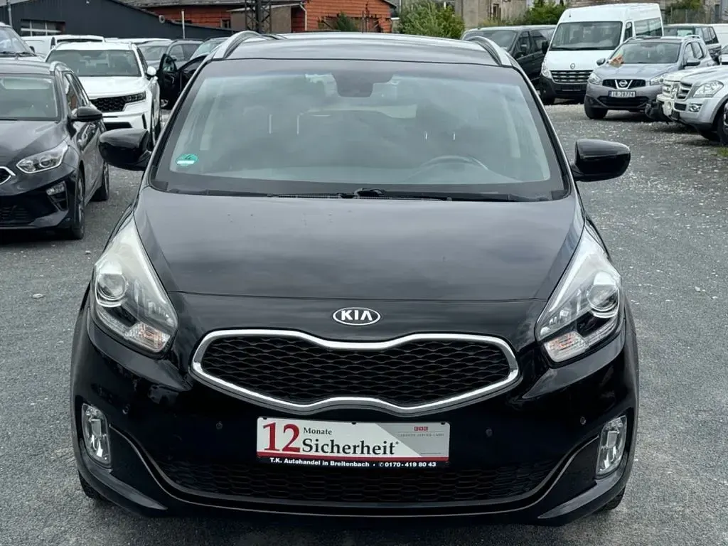 Gebraucht Kia Carens DREAM-TEAM Edition 135 PS (99 kW) 2015 Schwarz Van / Kleinbus