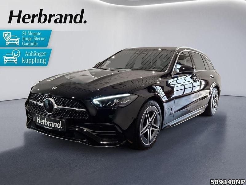 Unilack schwarz Gebraucht 2024 Mercedes C220 AMG Kombi | 40.490 € (Fairer Preis) - Bild 1/4