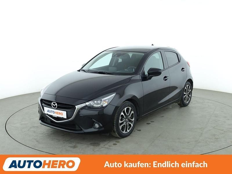 Schwarz Gebraucht 2015 Mazda 2 Sports-Line Kleinwagen | 13.330 € (Fairer Preis) - Bild 1/3