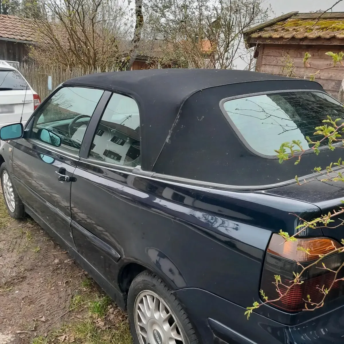 Gebraucht VW Golf 101 PS (74 kW) 2000 Schwarz Cabrio