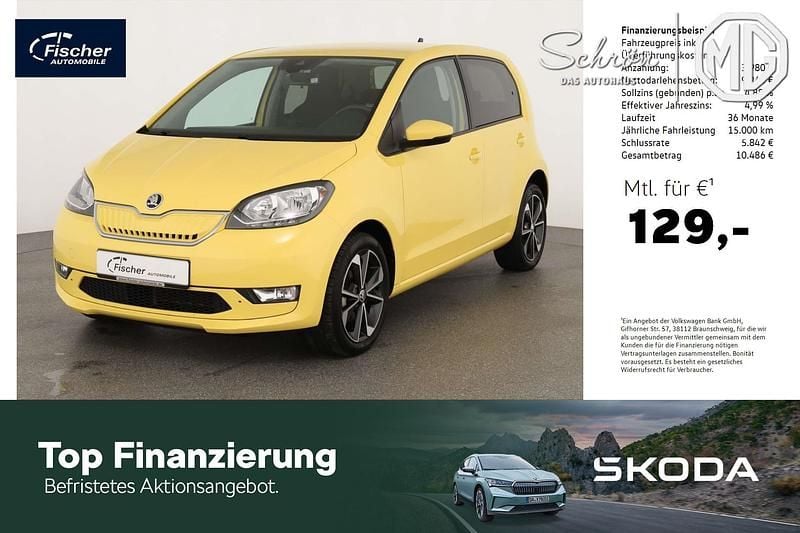 Gebraucht 2021 Skoda Citigo-e IV Best of Kleinwagen | 15.125 € (Etwas zu teuer) - Bild 1/4
