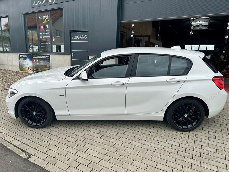 Gebraucht BMW 118 Sport Line 136 PS (100 kW) 2018 Weiß Kleinwagen