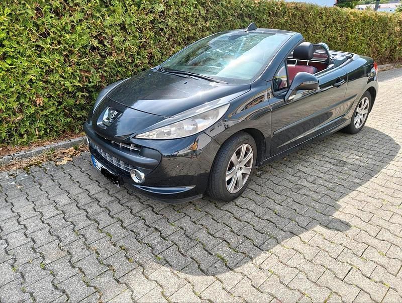 Schwarz Gebraucht 2007 Peugeot 207 CC Sport Cabrio | 1.999 € (Guter Preis) - Bild 1/4