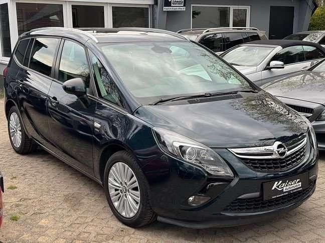 Gebraucht Opel Zafira Tourer Active 140 PS (102 kW) 2014 Grün Van / Kleinbus