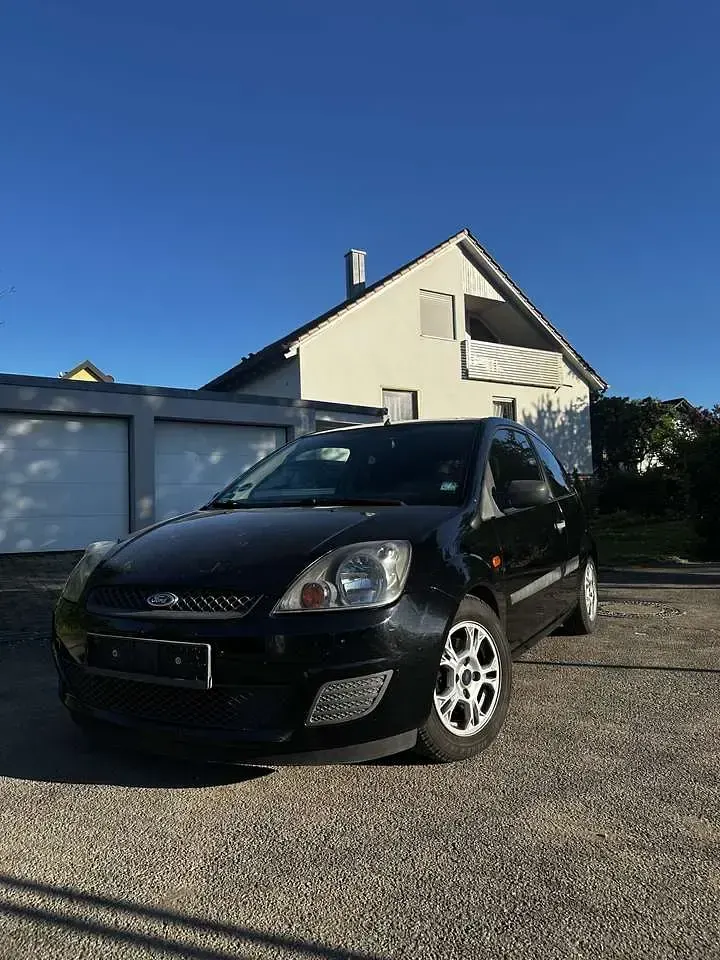 Gebraucht Ford Fiesta Style 69 PS (50 kW) 2007 Schwarz Kleinwagen