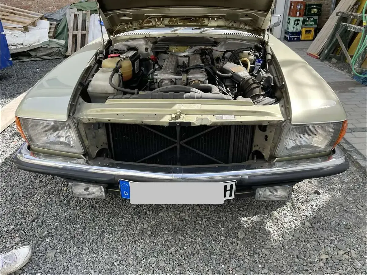 Gebraucht Mercedes SL280 185 PS (136 kW) 1981 Grün Cabrio