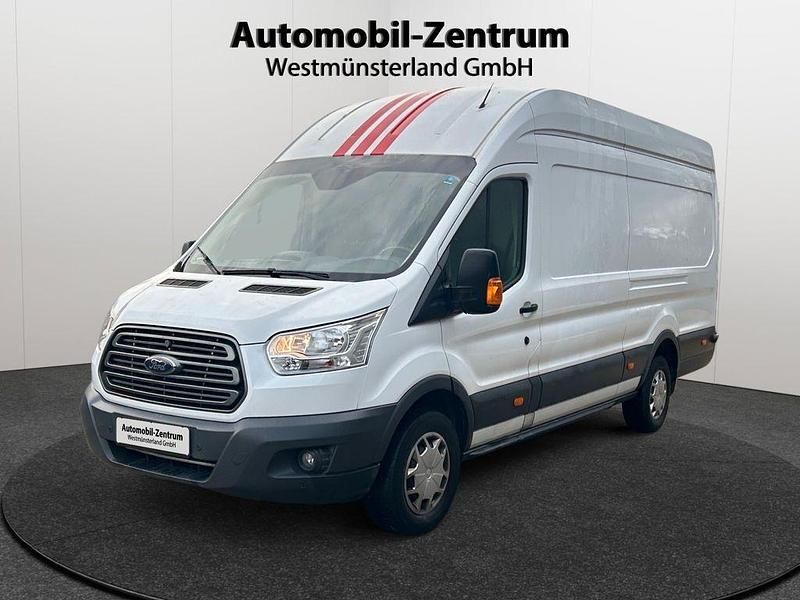 Frozen white Gebraucht 2018 Ford Transit Trend Limousine | 17.590 € (Fairer Preis) - Bild 1/4