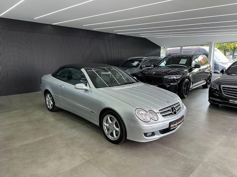 Silber Gebraucht 2006 Mercedes CLK350 Cabrio | 13.950 € (Teuer) - Bild 1/4