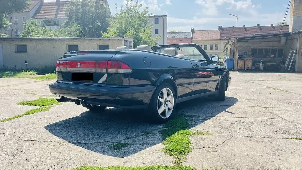 Gebraucht Saab 900 Cabriolet 231 PS (169 kW) 1995 Schwarz Cabrio
