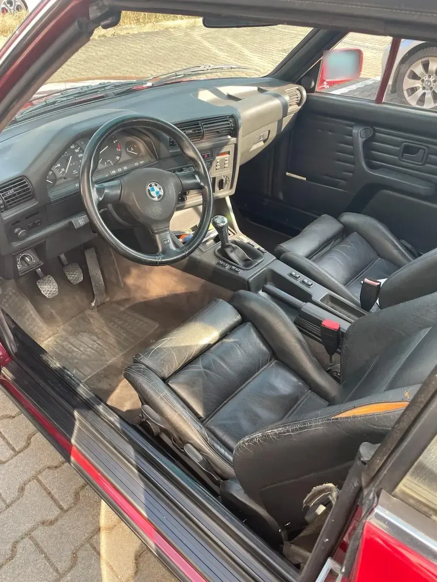 Gebraucht BMW 318 Cabriolet 1990 Rot Cabrio