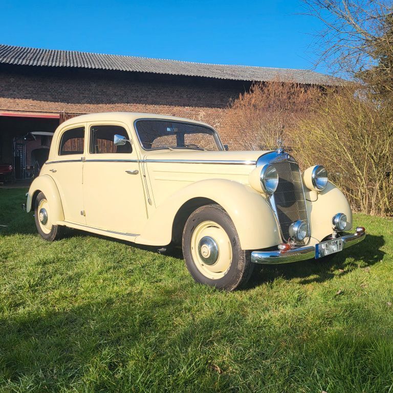 Beige Gebraucht 1953 Mercedes 170 Limousine | 37.500 € - Bild 1/4