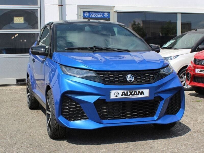 Neu Aixam Coupe 2025 Blau Coupé