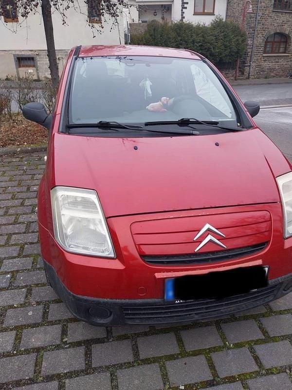 Gebraucht Citroën C2 60 PS (44 kW) 2006 Rot Kleinwagen