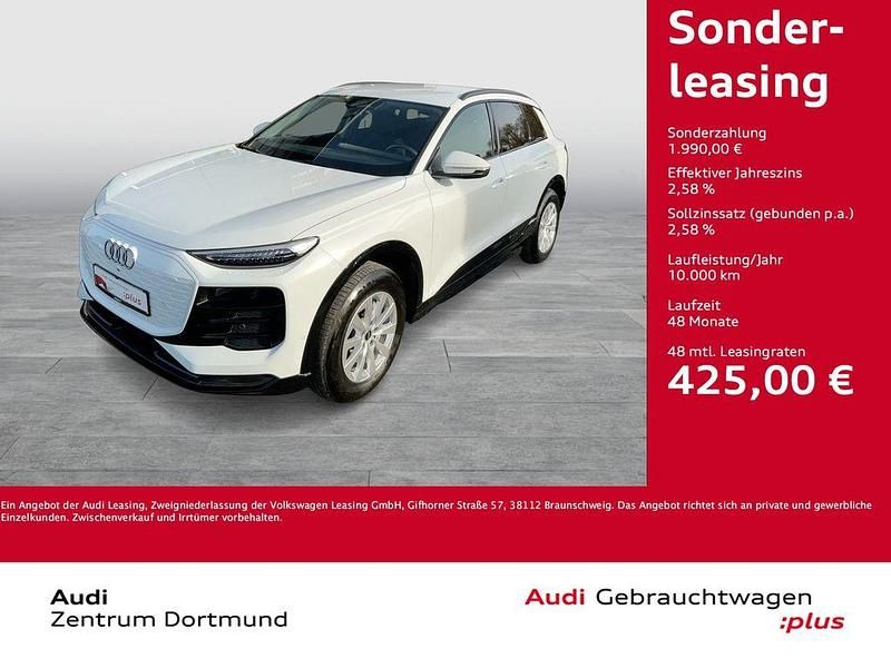 Gletscherweiß metallic Gebraucht 2025 Audi Q6 e-tron Advanced Plus SUV | 49.788 € (Fairer Preis) - Bild 1/4