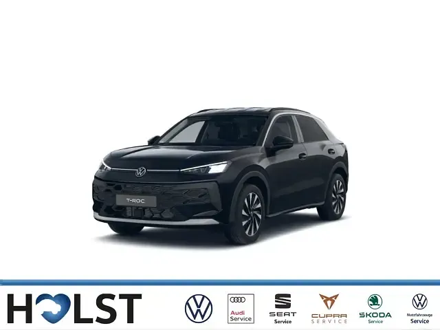 Neu VW T-Roc Cabriolet Life 150 PS (110 kW) 2026 Schwarz SUV