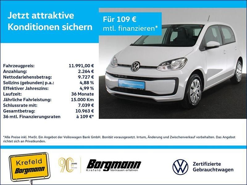 Second-hand VW up! 65 CP (47 kW) 2022 Alb Hatchback