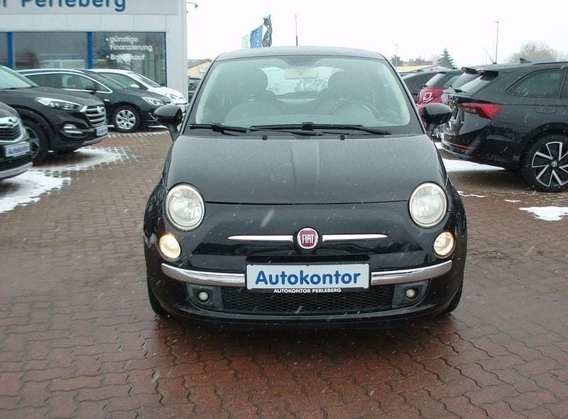 Gebraucht Fiat 500 Lounge 101 PS (74 kW) 2008 Schwarz Kleinwagen