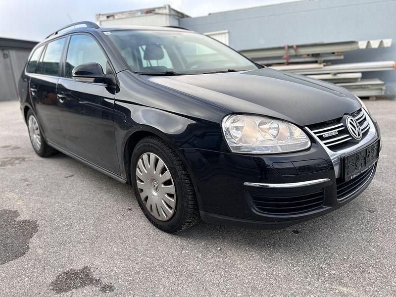 Gebraucht VW Golf V Trendline 105 PS (77 kW) 2009 Schwarz Kombi