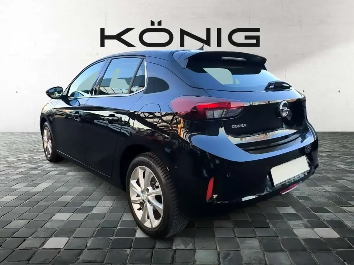 Gebraucht Opel Corsa Elegance 101 PS (74 kW) 2023 Karbon schwarz (schwarz) Kleinwagen