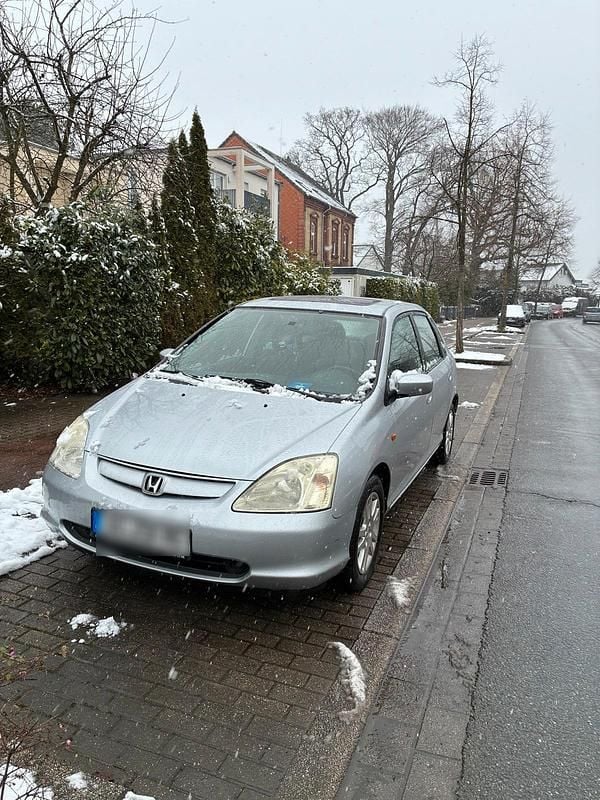 Gebraucht Honda Civic 110 PS (80 kW) 2003 Silber Kleinwagen