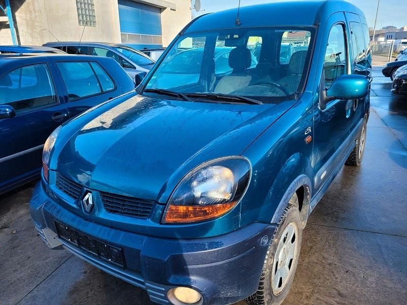 Gebraucht Renault Kangoo Expression 95 PS (69 kW) 2003 Blau Van / Kleinbus