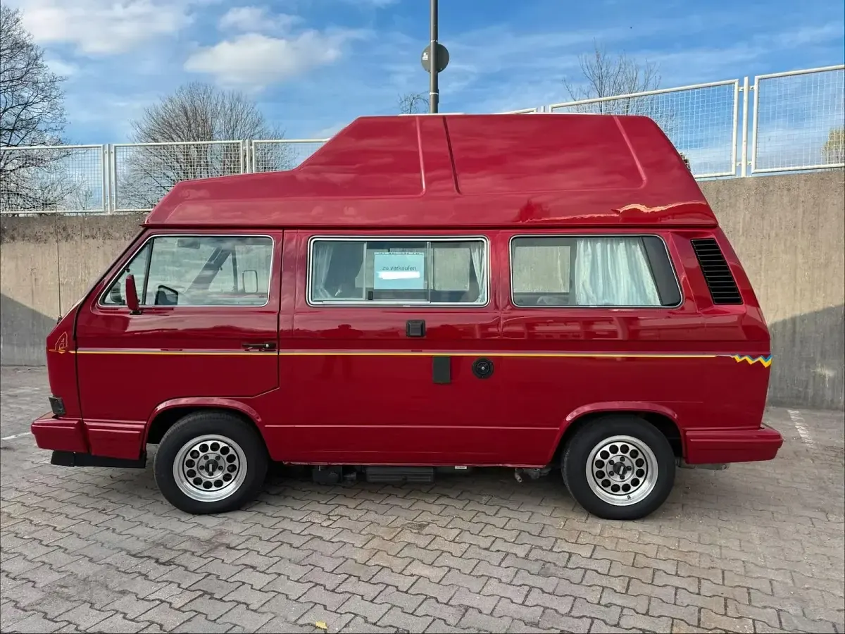 Gebraucht VW T3 California 69 PS (50 kW) 1990 Rot Van