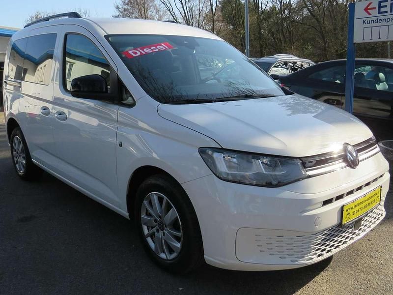 Gebraucht VW Caddy Life 122 PS (89 kW) 2021 Candyweiß Van / Kleinbus
